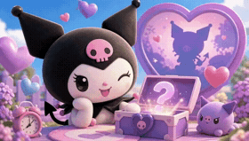 The Mischievous Goth Bunny Wants One Word From You