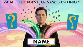 Every Name Melts Into One Color — What's Yours?