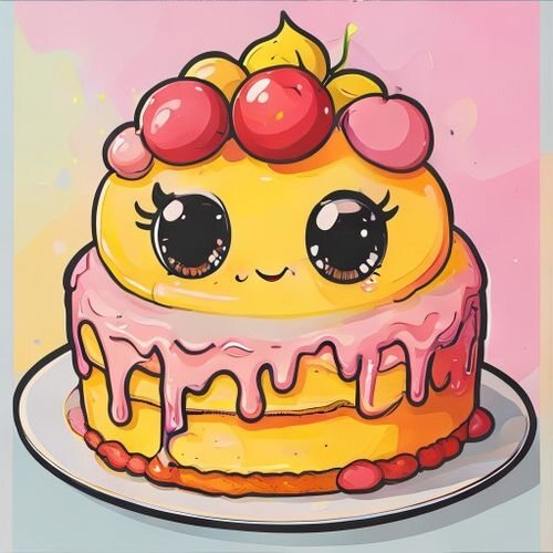 Butter-yellow cake, the exact one from childhood birthdays