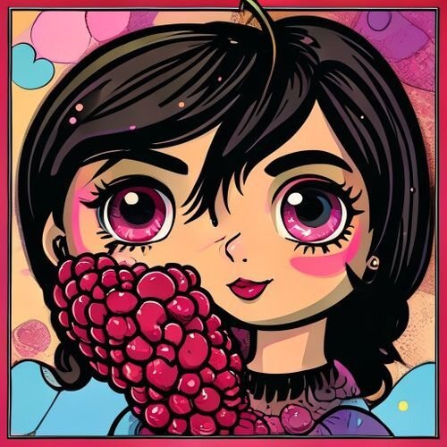 Raspberry and dark chocolate, a love story