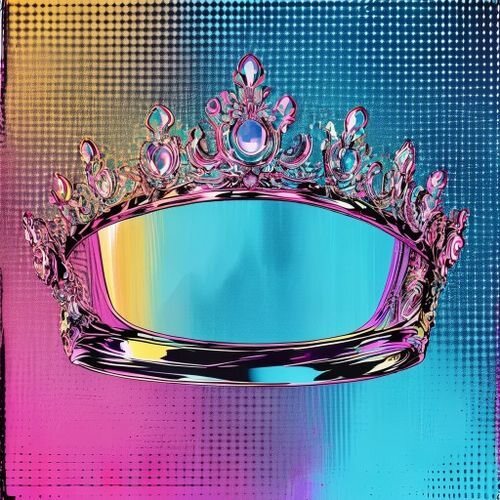 A tiara. Subtle? No. Correct? Completely