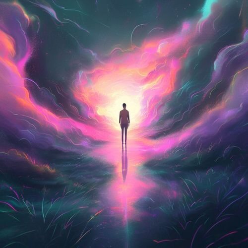Something dreamy and slow — I arrive like weather, not an event