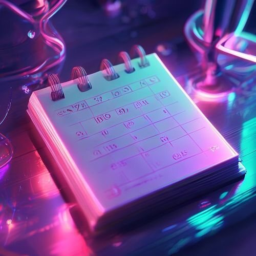 No music. My calendar app makes a satisfying little chime