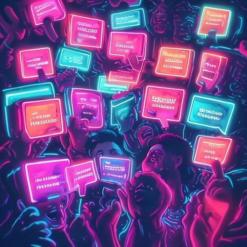 Twelve enthusiastic messages agreeing with everyone at once