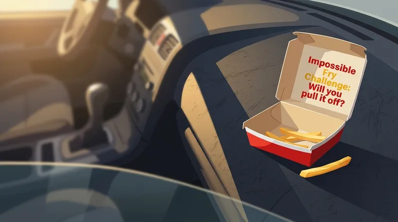 When should the salt hit the fries so that it actually sticks?