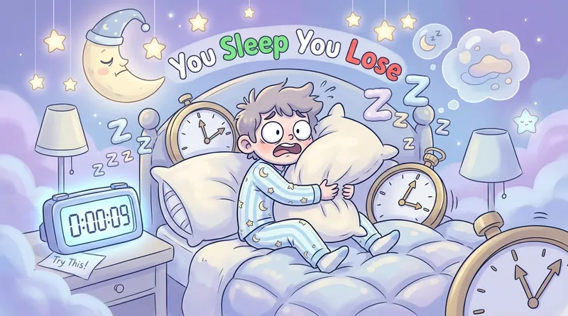 Lights off. Realistically, how long until you're out?