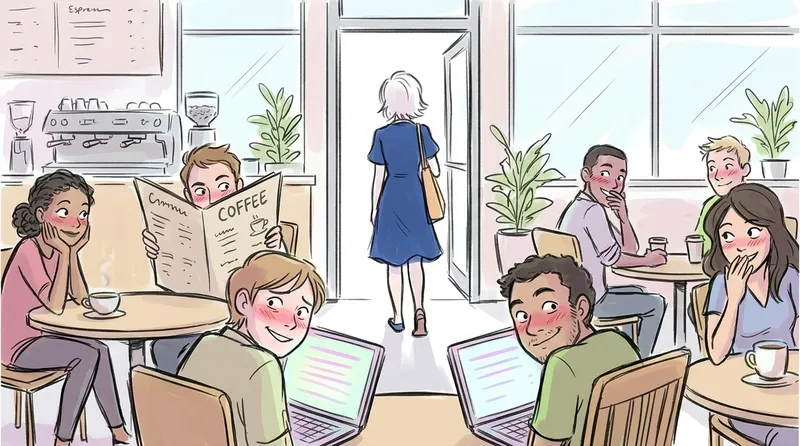 How often do you catch someone looking at you, then glancing away fast?