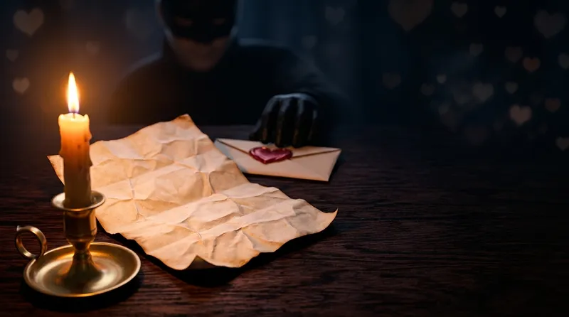 Four envelopes sit on the table. Which one is yours?